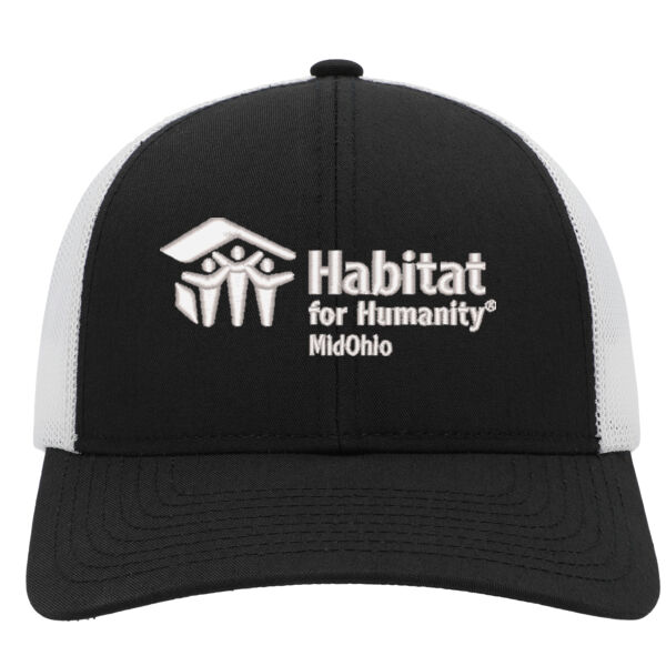 Pacific Headwear Low-Por Trucker Cap - Embroidered Logo Thumbnail