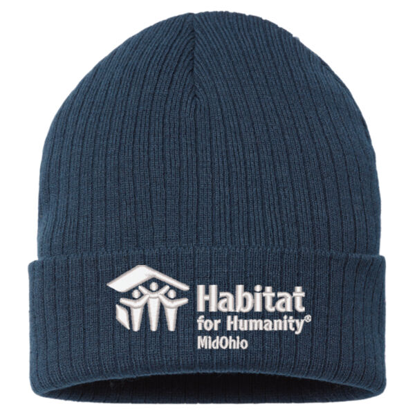 Atlantis Headwear Sustainable Rib Knit - Embroidered Logo Thumbnail