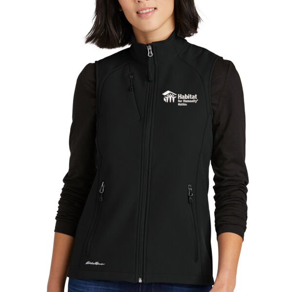 Eddie Bauer Ladies Stretch Soft Shell Vest - Embroidered Logo Thumbnail