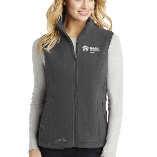 Eddie Bauer Ladies Fleece Vest - Embroidered Logo Thumbnail