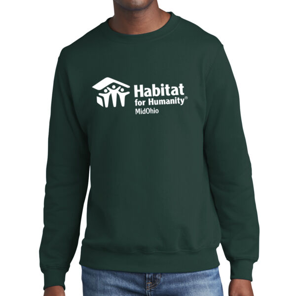 Port & Company Core Fleece Crewneck Sweatshirt - Printed Logo Thumbnail