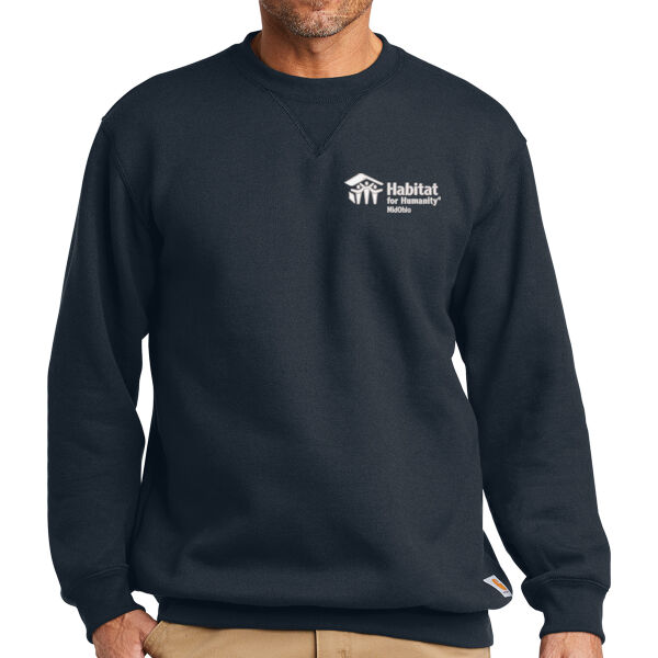 Carhartt Midweight Crewneck Sweatshirt  - Embroidered Logo Thumbnail
