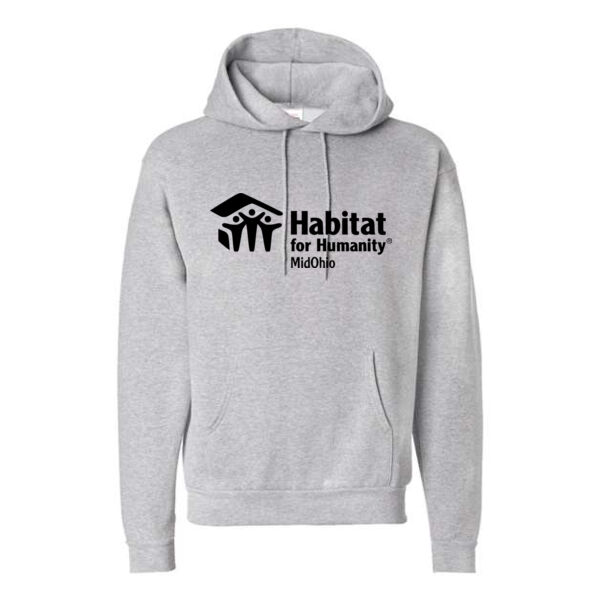 Hanes Ecosmart Hooded Sweatshirt - Printed Logo Thumbnail