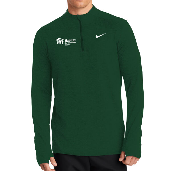 Nike Dri-FIT Element 1/2 Zip Top - Printed Logo Thumbnail