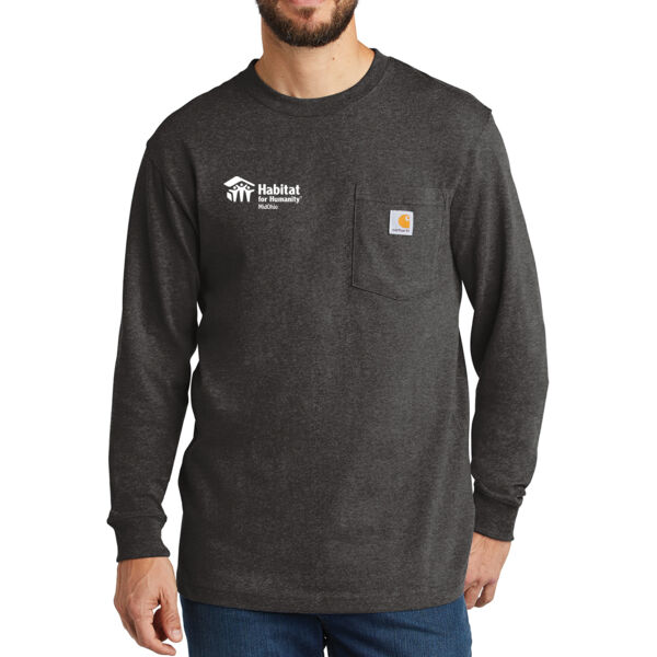 Carhartt Workwear Pocket Long Sleeve T-shirt - Printed Logo Thumbnail