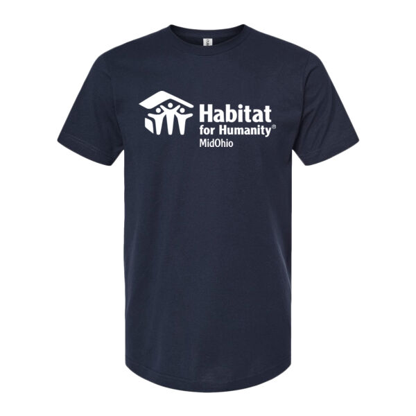 VOLUNTEER TEE - Unisex Fine Jersey T-Shirt - Printed Logos Thumbnail