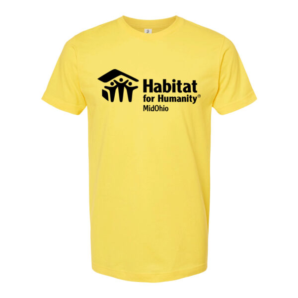 VOLUNTEER TEE - Unisex Fine Jersey T-Shirt - Printed Logos Thumbnail