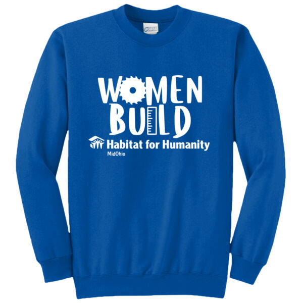 Port & Company Core Fleece Crewneck Sweatshirts - Printed Logo Thumbnail