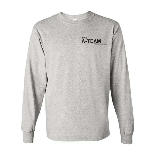 Gildan Heavy Cotton Long Sleeve T-Shirt - Printed Logos Thumbnail