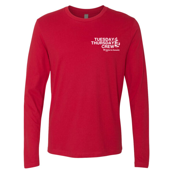 Next Level Cotton Long Sleeve T-Shirt - Printed Logos Thumbnail