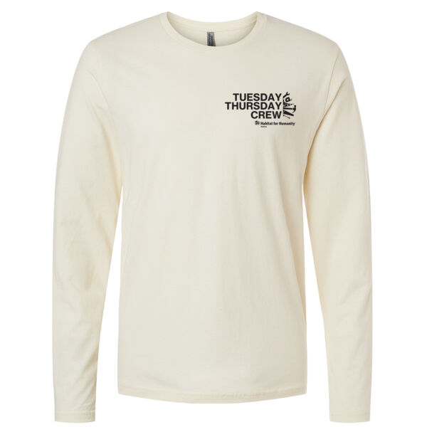 Next Level Cotton Long Sleeve T-Shirt - Printed Logos Thumbnail