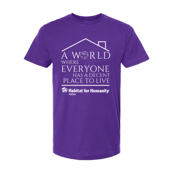 Tultex Fine Jersey T-Shirt - Printed Logo Thumbnail