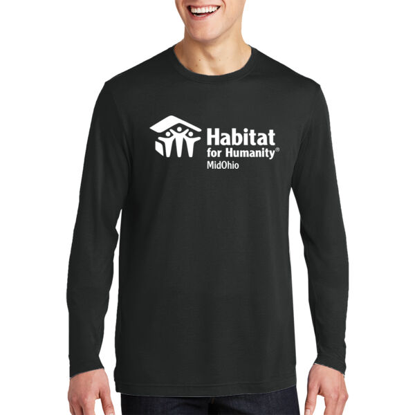 Sport-Tek LongSleeve PosiCharge Competitor Cotton Touch Tee - Printed Logo Thumbnail