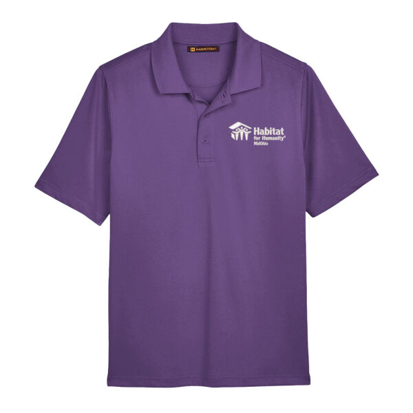 Harriton Men's Advantage Snag Protection Plus Polo - Embroidered Logo Thumbnail