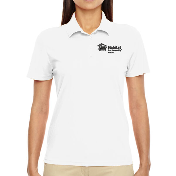 Core365 Women's Origin Performance Pique Polo - Embroidered Logo Thumbnail