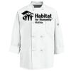 Eight Knot Button Chef Coat with Thermometer Pocket Thumbnail