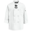 Eight Knot Button Chef Coat with Thermometer Pocket Thumbnail