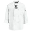 Eight Knot Button Chef Coat with Thermometer Pocket Thumbnail