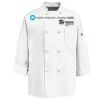 Eight Knot Button Chef Coat with Thermometer Pocket Thumbnail