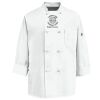 Eight Knot Button Chef Coat with Thermometer Pocket Thumbnail