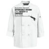 Eight Knot Button Chef Coat with Thermometer Pocket Thumbnail