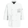 Button Chef Coat with Thermometer Pocket Thumbnail